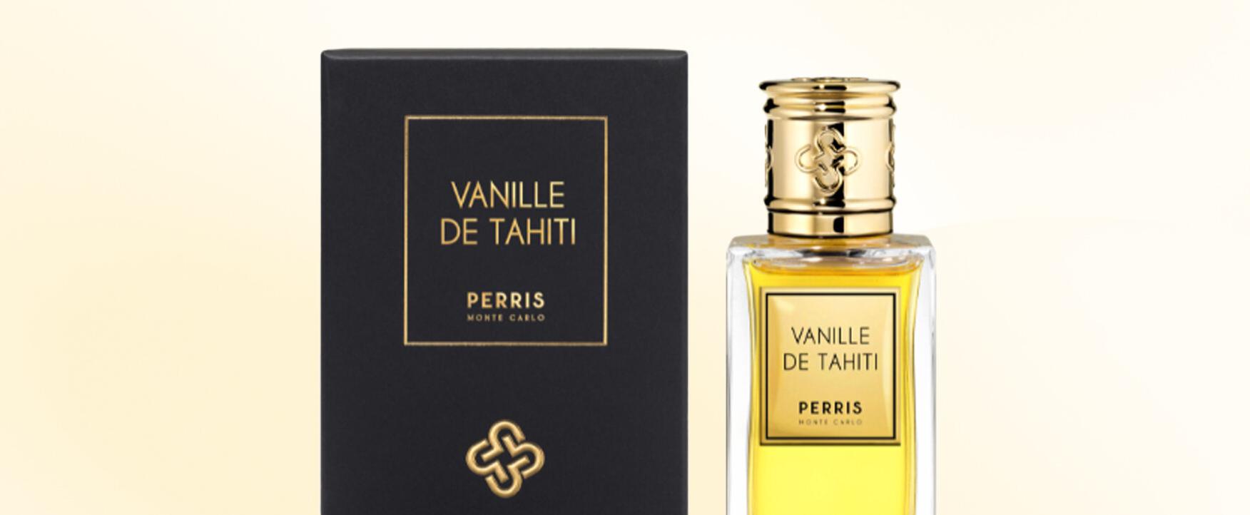 Perris Monte Carlo präsentiert eine neue Version des süß-cremigen Eau de Parfums „Vanille de Tahiti“ 