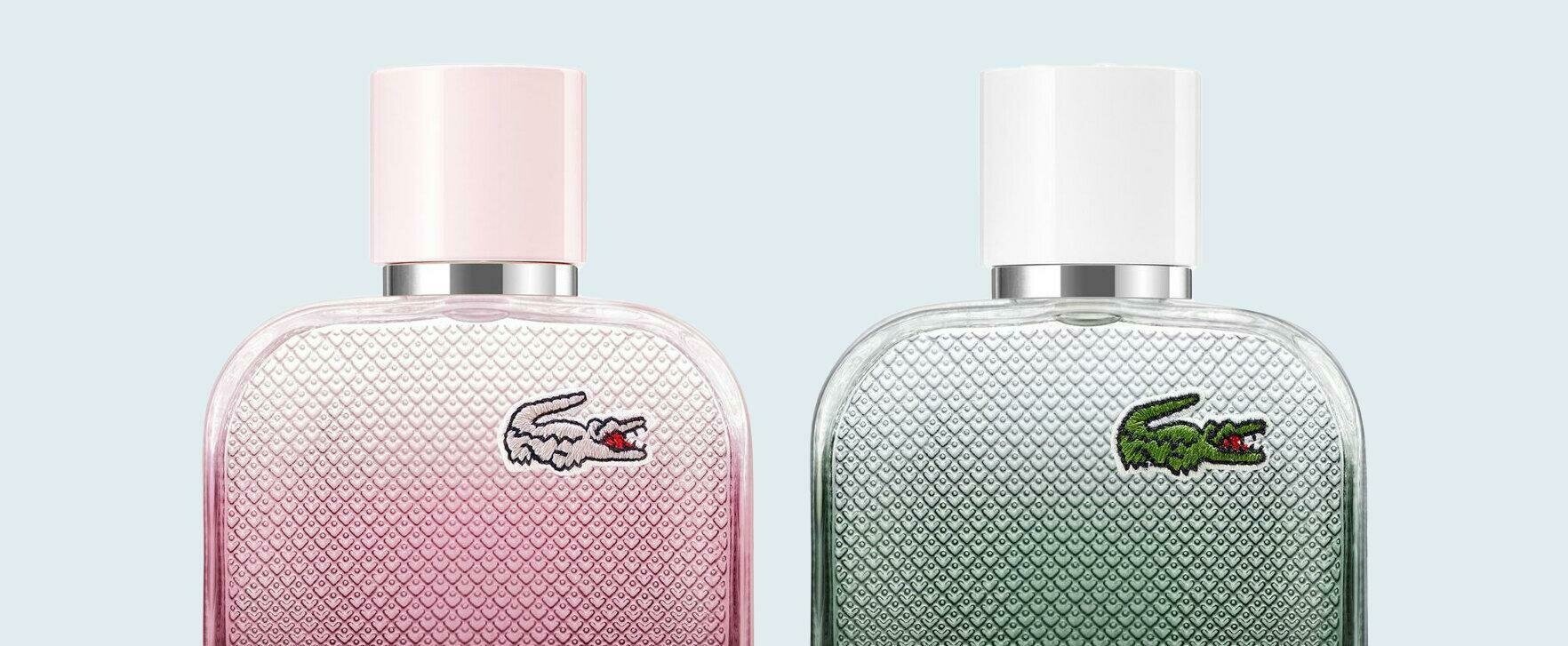“L.12.12. Rose Eau Intense” and “L.12.12 Blanc Eau Intense”: The New Sporty Fragrance Duo From Lacoste