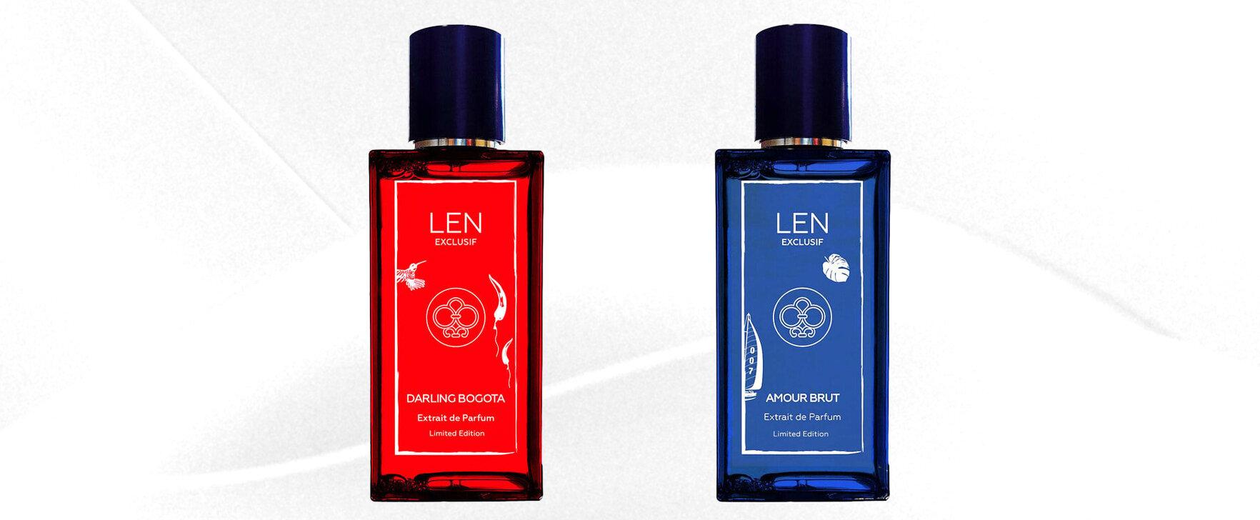 Darling Bogota and Amour Brut: The New Limited Edition Extraits de Parfum From LEN Fragrance