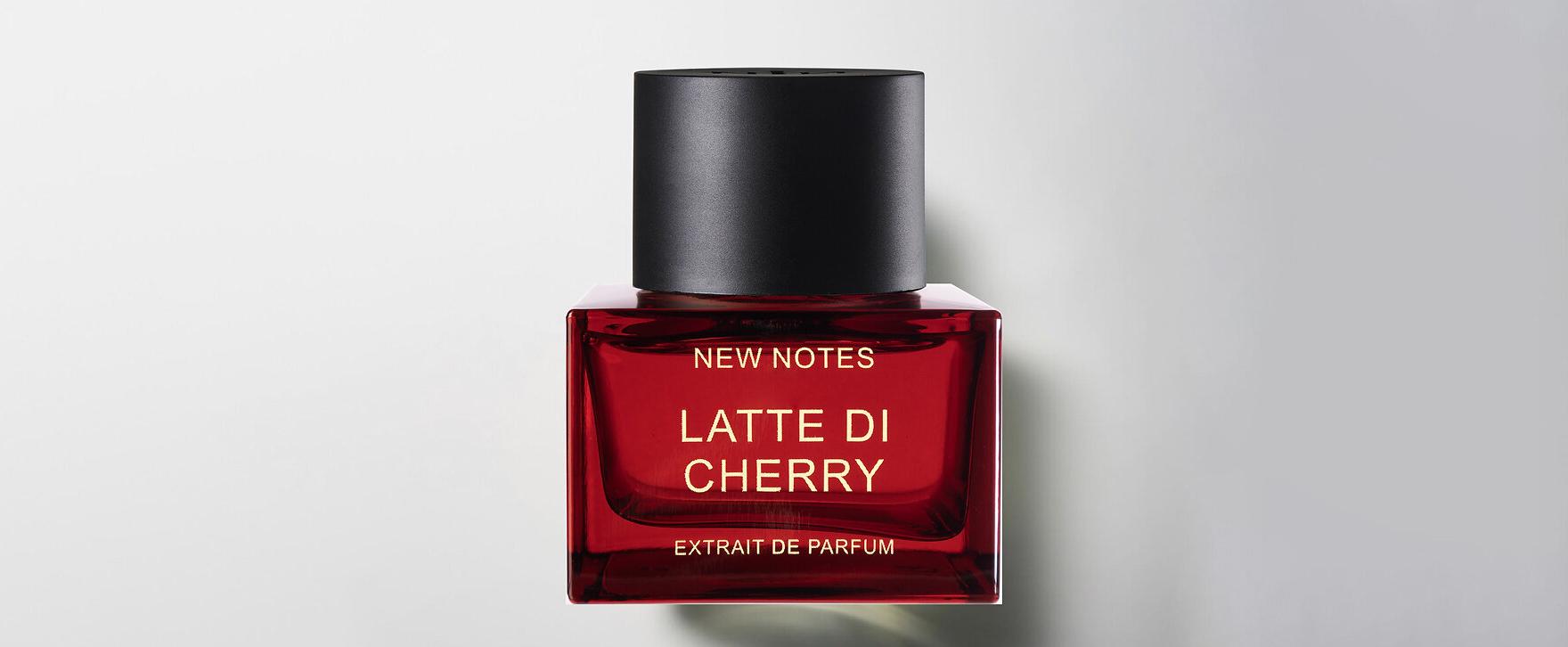 New Notes präsentiert den neuen fruchtig-gourmandigen Duft „Latte di Cherry“
