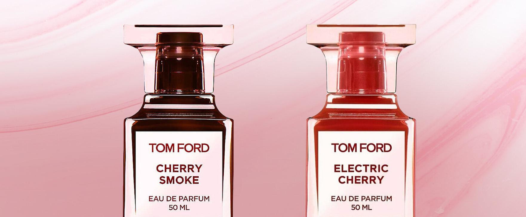 "Electric Cherry" and "Cherry Smoke" - Tom Ford Launches New Fruity Unisex Fragrances