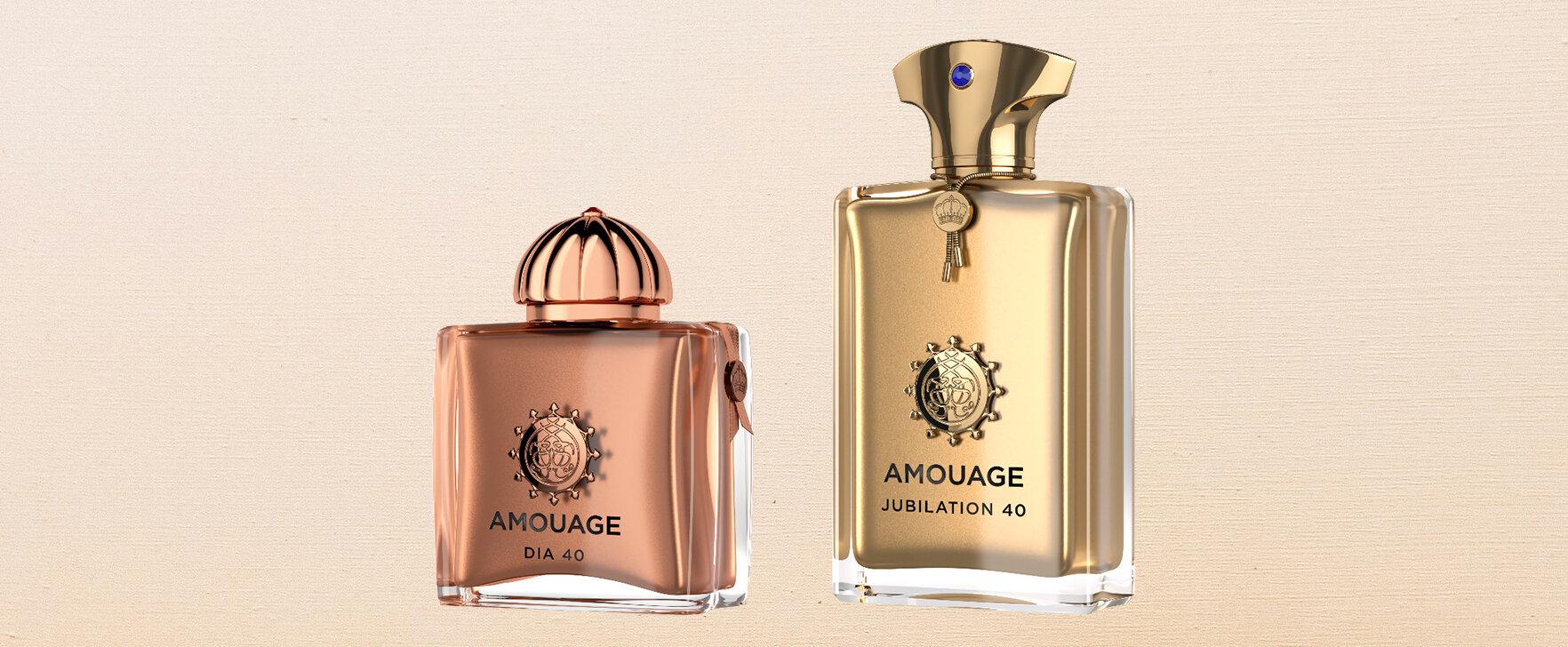 Dia 40 and Jubilation 40: The New Extraits de Parfum From Amouage