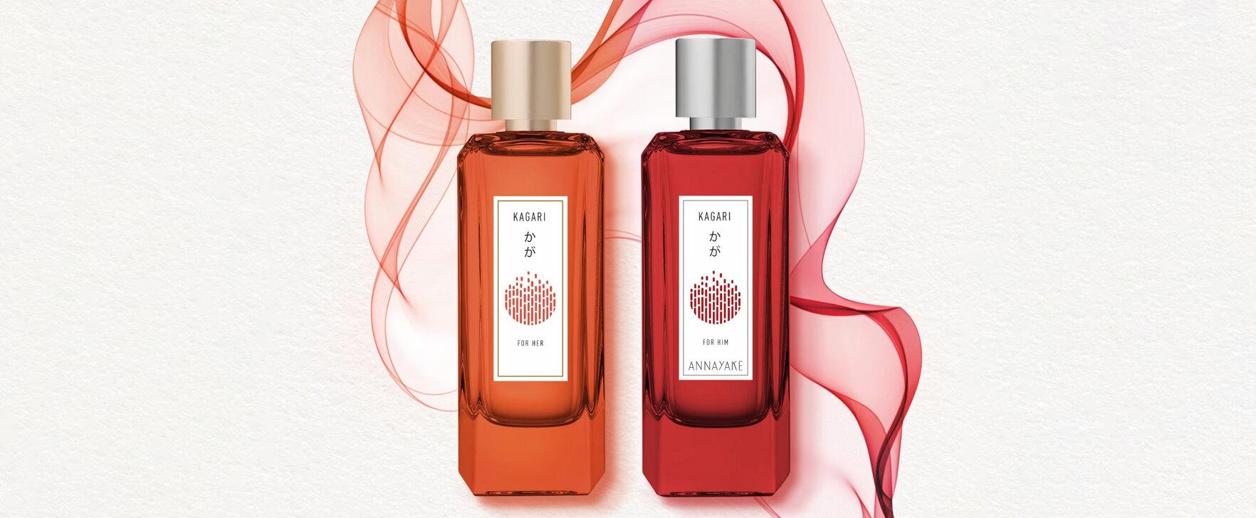 An Ode to Fire: The New Eau de Toilettes "Kagari for Her" and "Kagari for Him" by Annayake