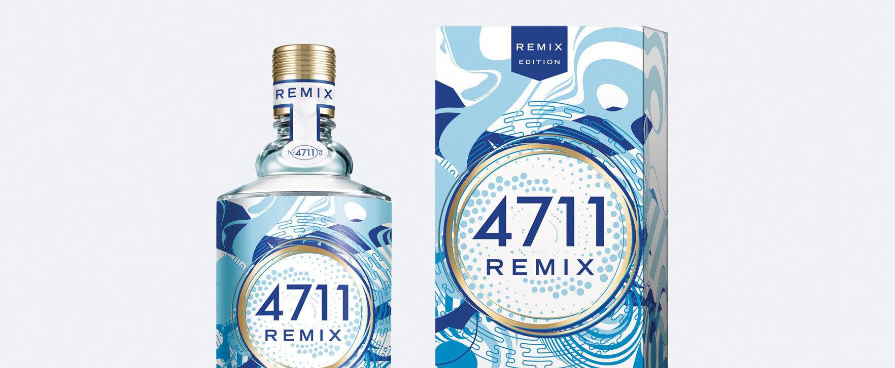 Spritzig und erfrischend: Der neue Unisexduft „Remix Cologne Edition 2023“ von 4711﻿