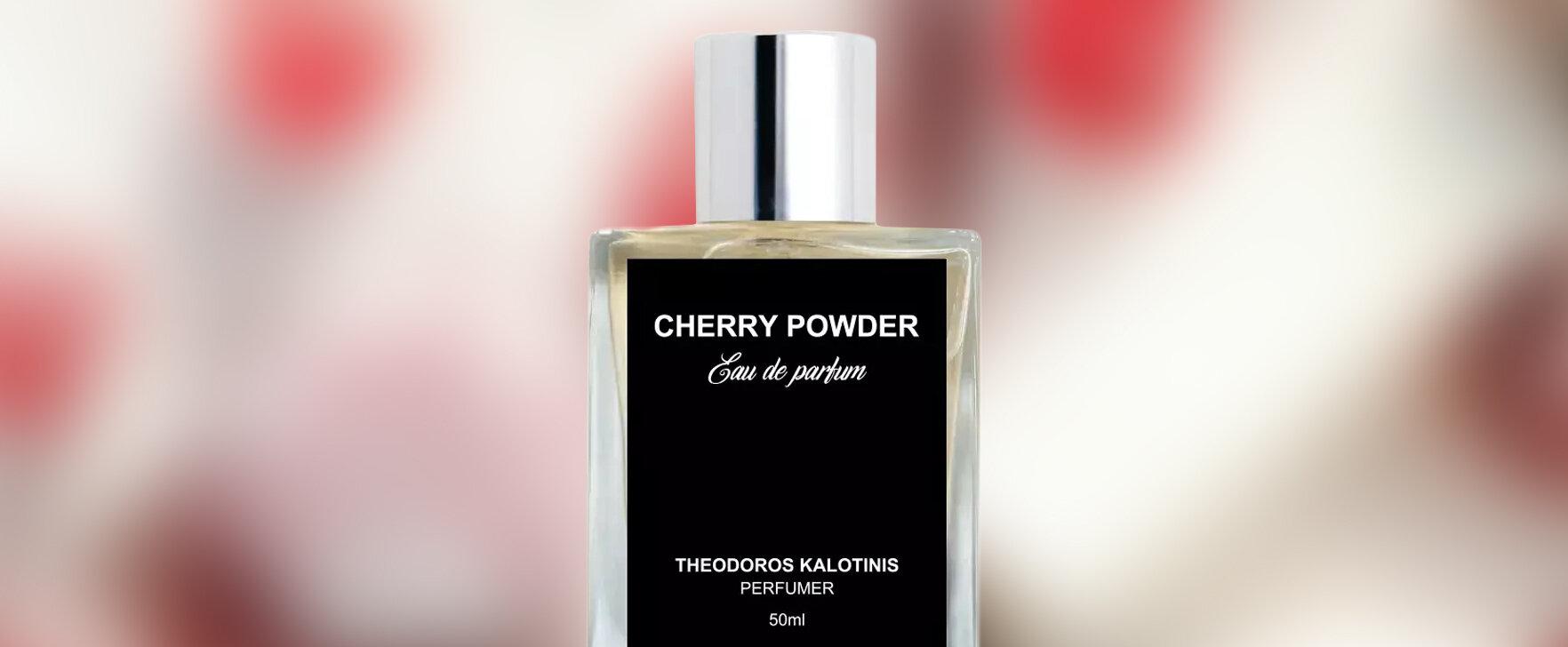 Ein pudrig-fruchtiges Dufterlebnis: Das neue Eau de Parfum „Cherry Powder“ von Theodoros Kalotinis
