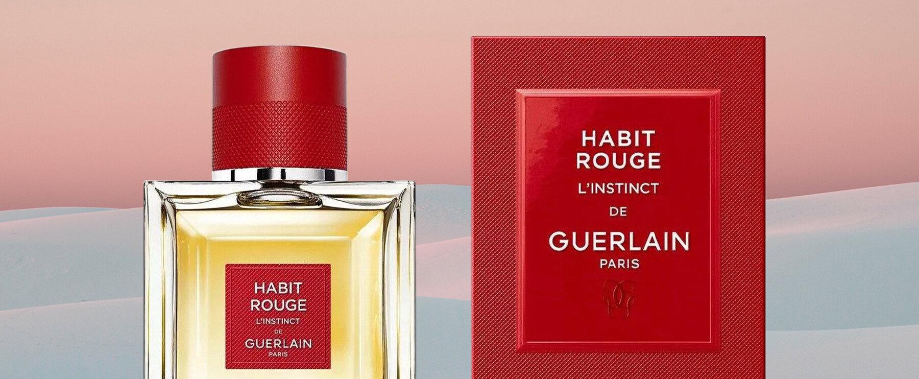 "Habit Rouge L'Instinct" - New version of the legendary fragrance by "Guerlain"