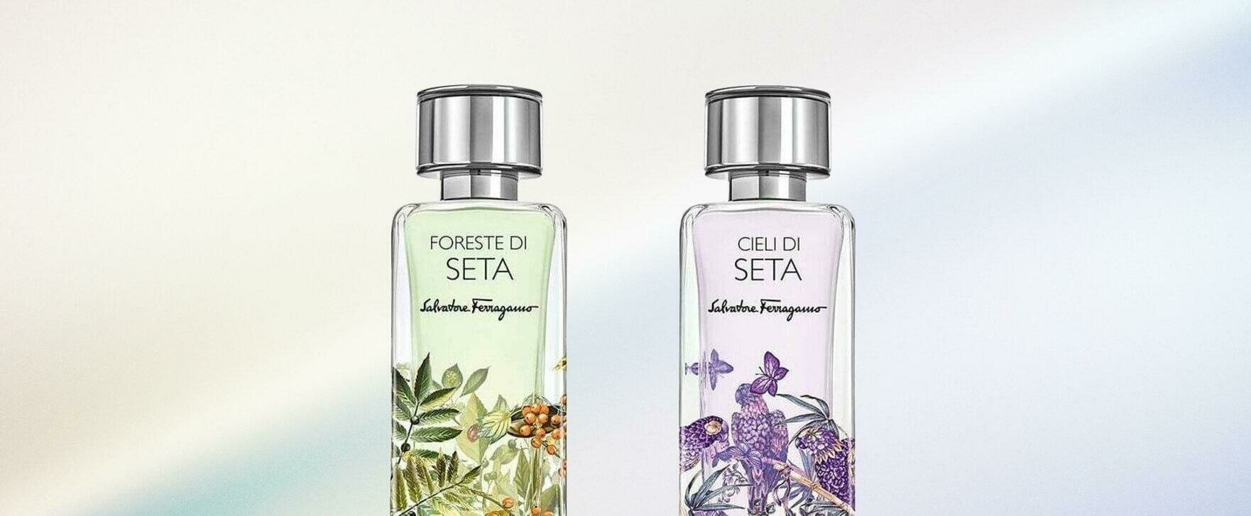 A Tribute to Silk: Salvatore Ferragamo's New Unisex Fragrances Foreste di Seta and Cieli di Seta 