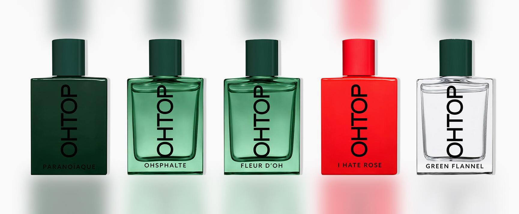 OHTOP betritt den Parfummarkt mit einer Kollektion von fünf Unisexdüften