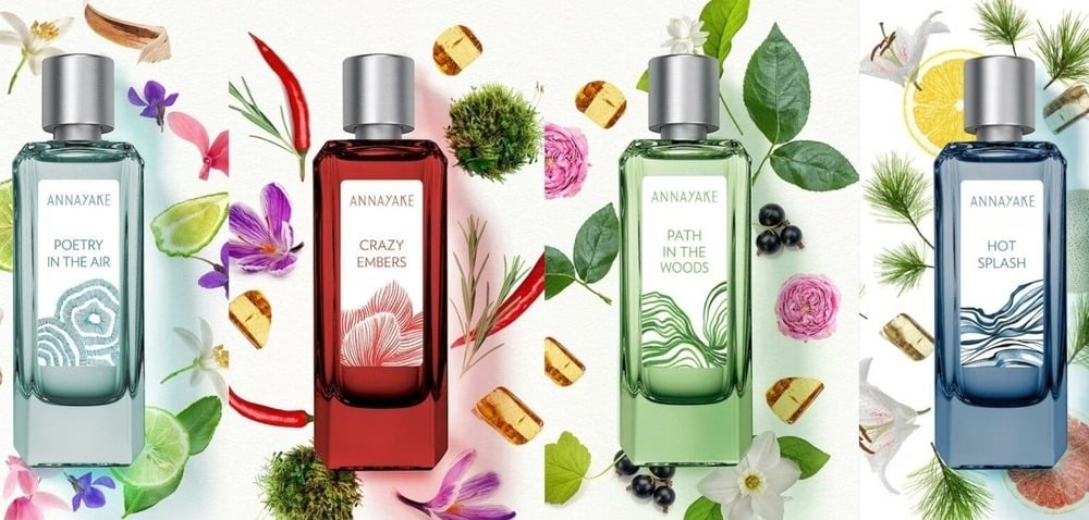Four Elements, Four Fragrances: The New Unisex Collection by Annayake / アナヤケ