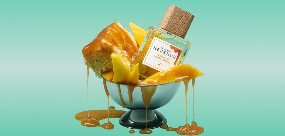 Cremig und gourmandig: Das Eau de Parfum „Caramel Swirl“ von Clean 