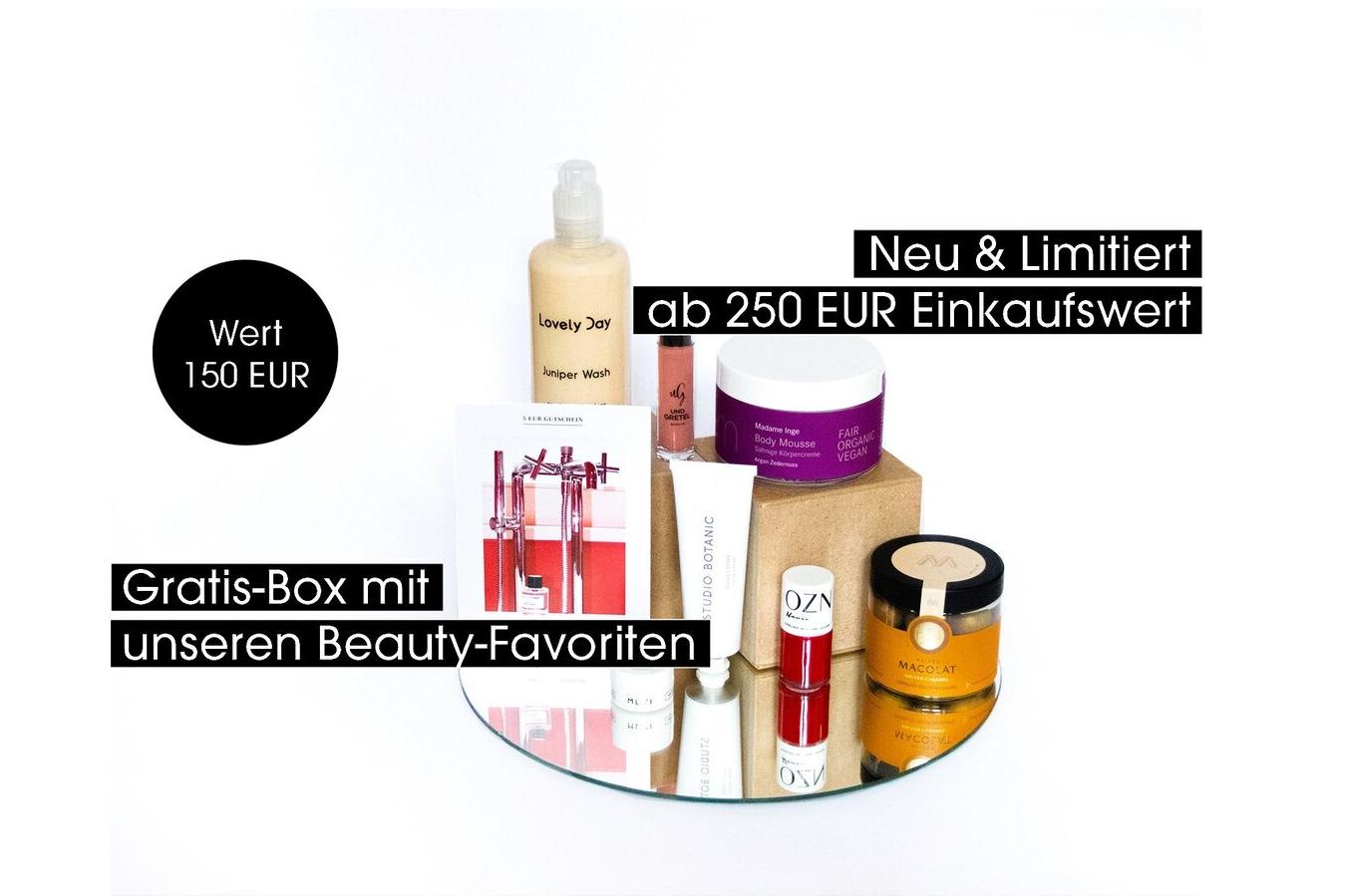Weihnachtsshopping bei Frau Tonis Parfum - Neu & streng limitiert: Gratis Beauty-Box im Wert von 150 €.