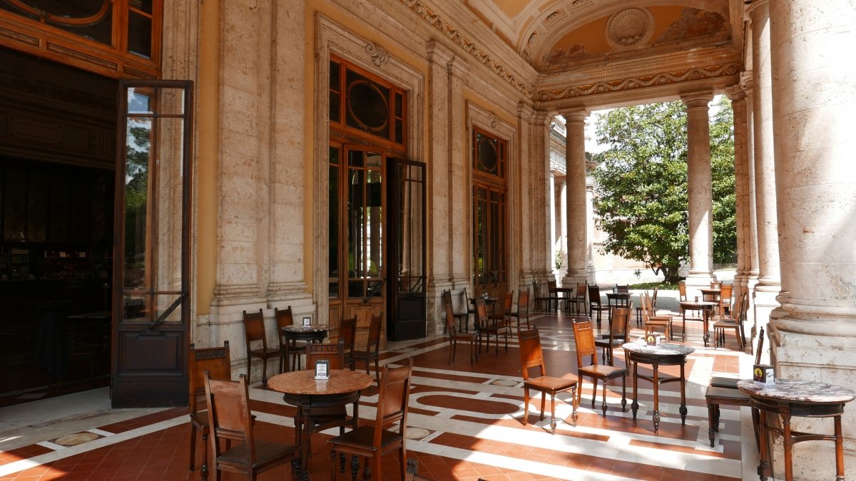 Historisches Café in Montecatini