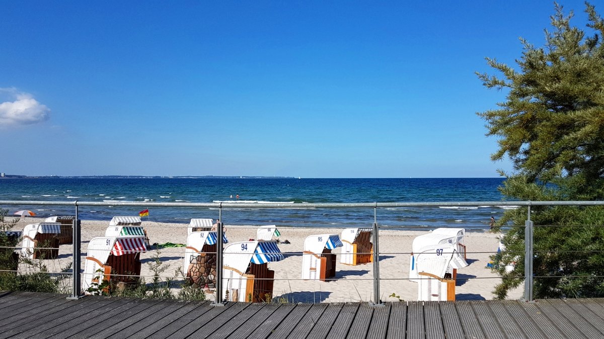 2018 ...trotz Sommerferien angenehm "leer" an der Ostsee!!! ;-D