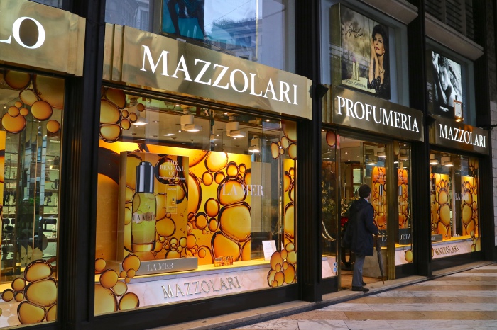 Mutterhaus der Marke "Mazzolari" in Milano Italy