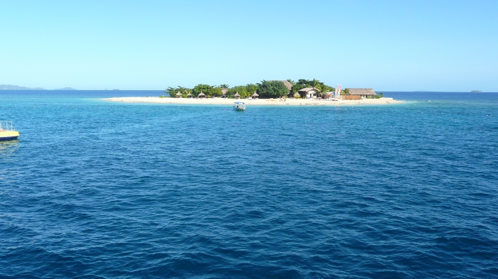 Eine von vielen Inselchen von Fiji