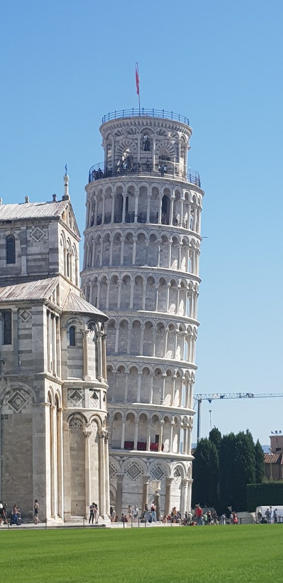 Schiefer Turm von Pisa, 2019
