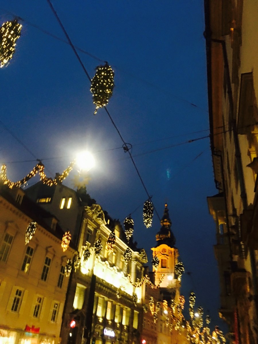Weihnachtsbeleuchtung in Graz