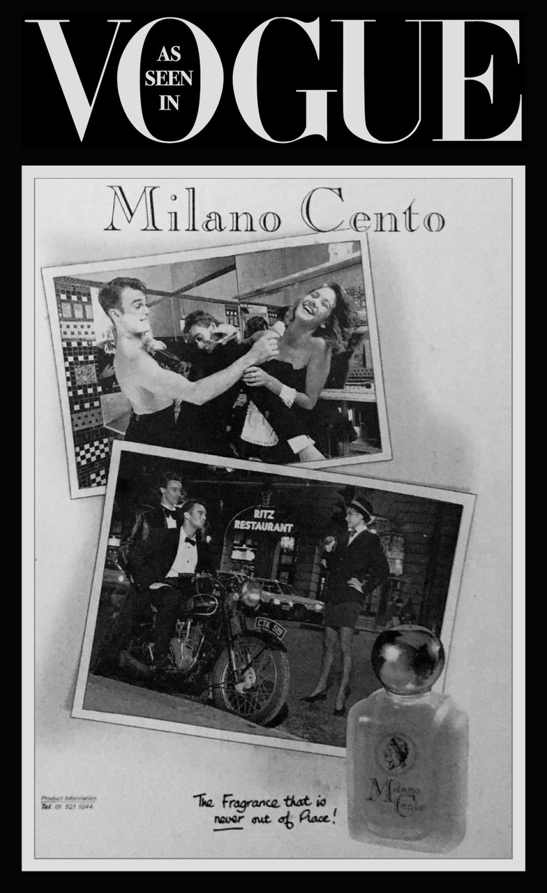 27.04.2020: Milano Cento advertisements; (c) Dean Tatum, Jamie Gordon (photographer)