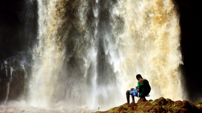 Blue Nile Falls at Tis Abay, Ethiopia