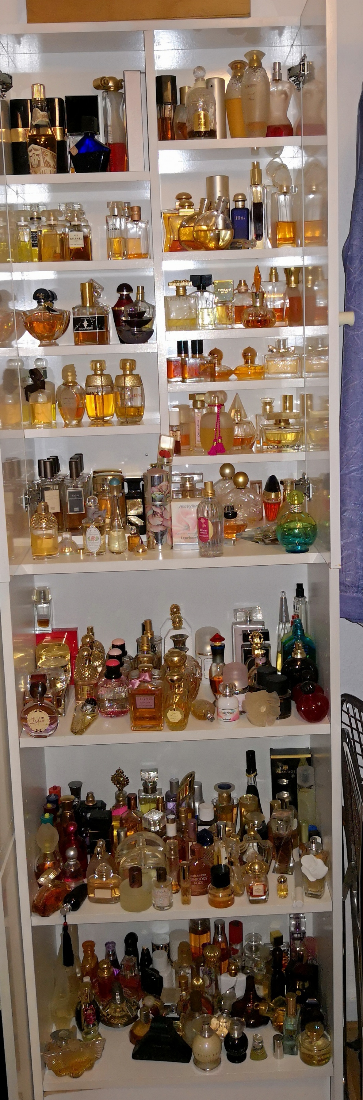 Musste mein Ankleidezimmer neu ordnen, Parfums dann auch :-)