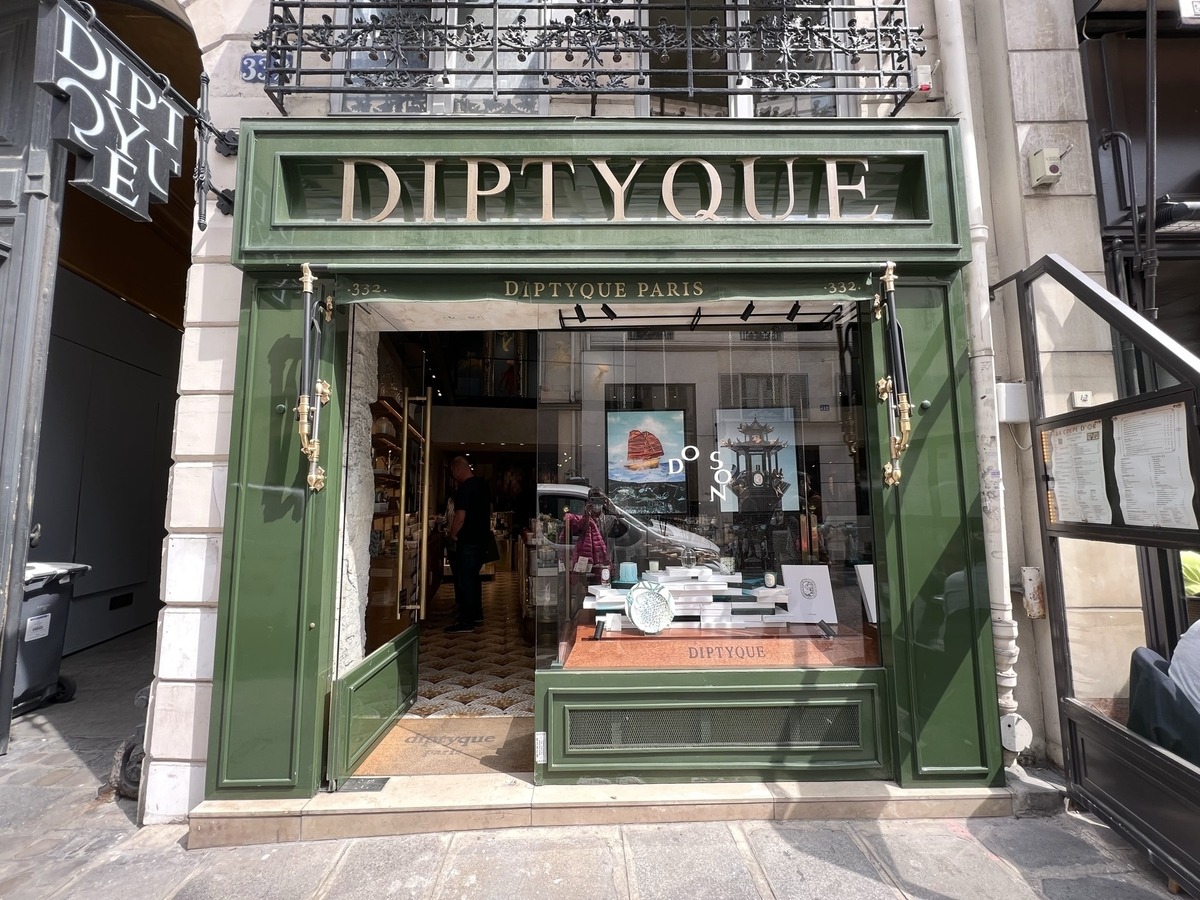 Diptyque, Rue du Faubourg Saint-Honoré am 29.4.2022