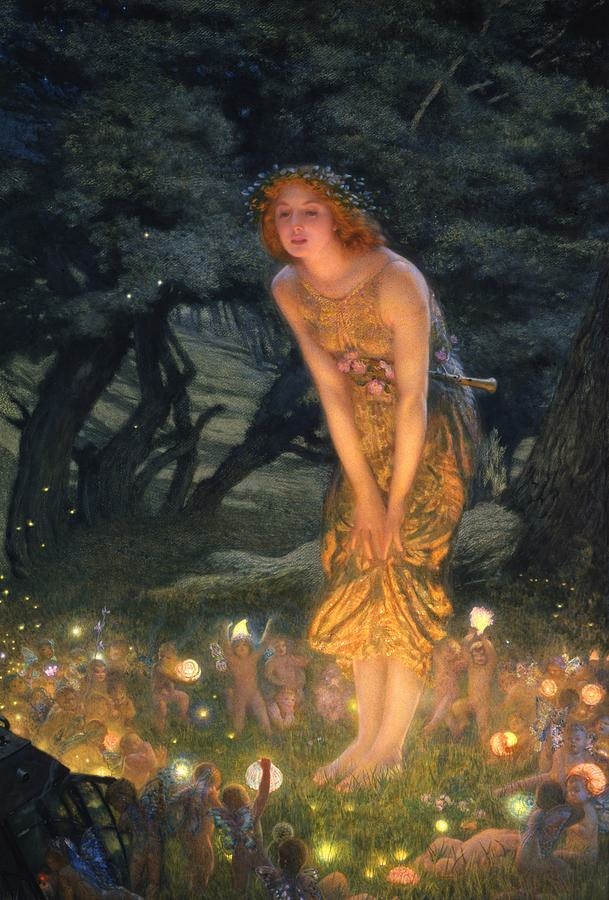 Midsummer Eve, Edward Robert Hughes, 1908