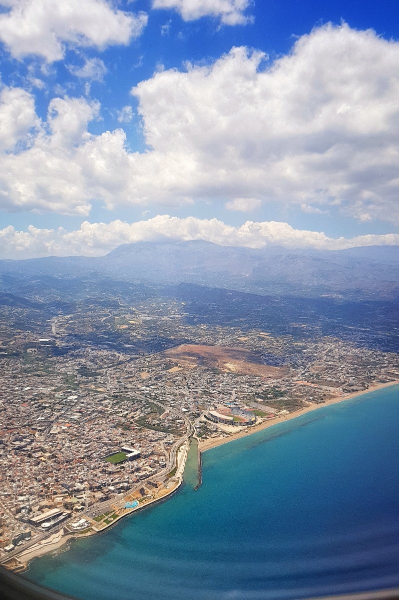Kreta von oben