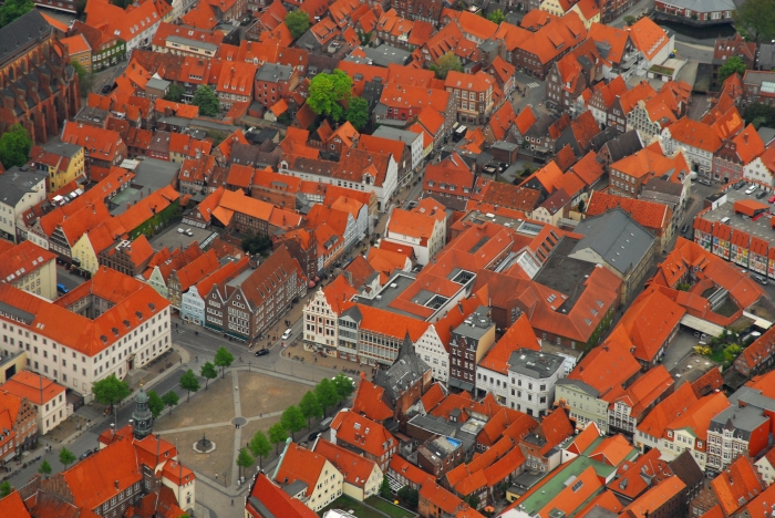 Lüneburg, Rathaus, Innenstadt