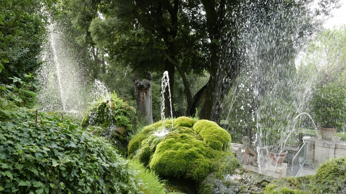 Die Brunnen der Villa d'Este in Tivoli