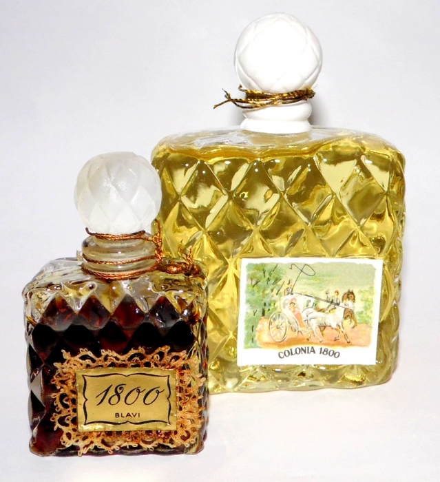 Eine absolute Rarität - Parfum und EdC "1800" von Blavi - schon lange nicht mehr existent.