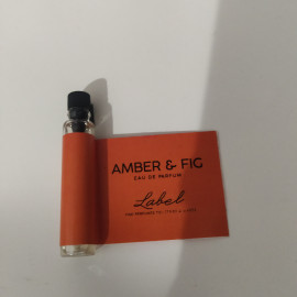 Amber & Fig - Label