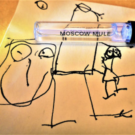 Meine Tochter malt das Moskau Muli