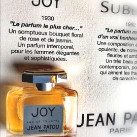 Joy (1984) (Eau de Toilette) - Jean Patou
