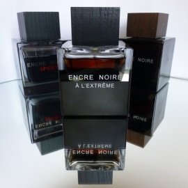 Encre Noire a L Extreme von Lalique und seine beiden grossen Brüder